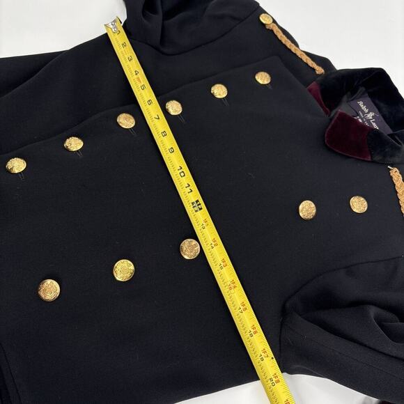 Ralph Lauren Collection Vintage Wool Military Army Officer Jacket Blazer 80s 90s - Picture 5 of 16